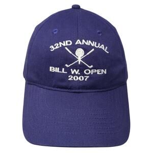 32nd Annual Bill W. Open 2007 Baseball Cap Purple One Size Headshots By Kc Caps